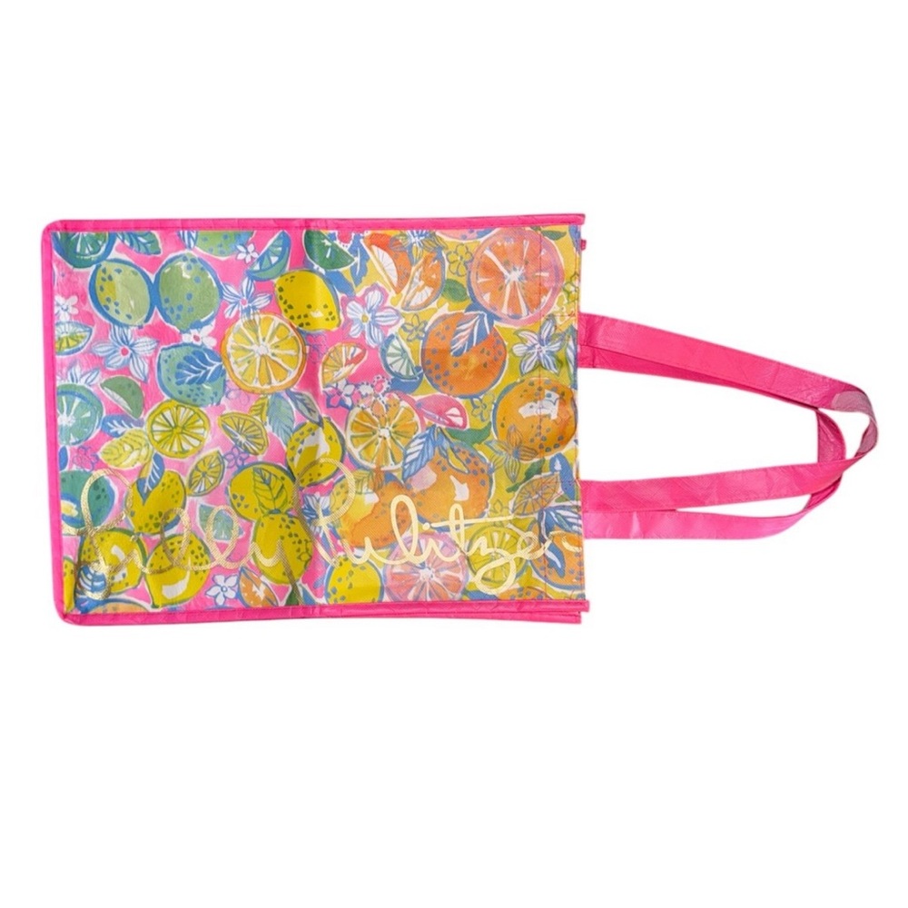 $10 Deals! Lilly Pulitzer Pink and Yellow Citrus Tote